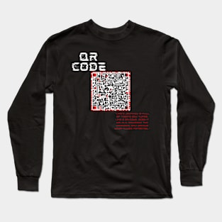 Life's Journey is Like a QR Code Long Sleeve T-Shirt